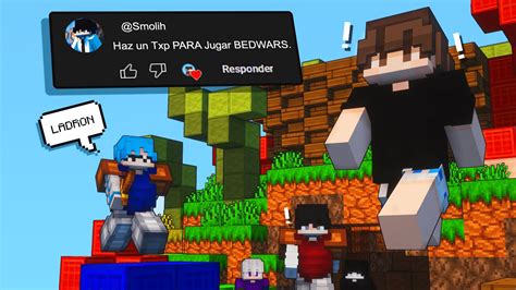 HICE Mi PROPIO Texture PACK Para JUGAR BEDWARS YouTube