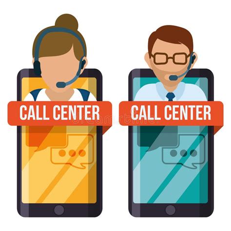 Happy Smiling Customer Service Phone Operator Call Center Online Tech