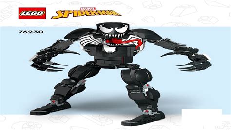 Lego Instructions Super Heroes 76230 Venom Figure Youtube