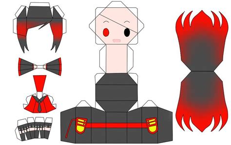 Anime Papercraft Templates