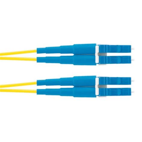 Panduit 1FT OS2 9/125um Singlemode Duplex LC-to-LC Yellow Fiber Optic Patch Cable — Blue (Single) (UTPSP-OS2-LC-LC-1FT-BL-1PK)