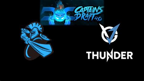 Newbee Vs VGJ Thunder Captain S Draft 4 Highlights Dota 2 YouTube