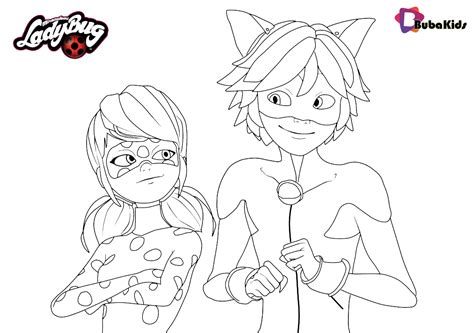 Miraculous Ladybug Printable Coloring Pages