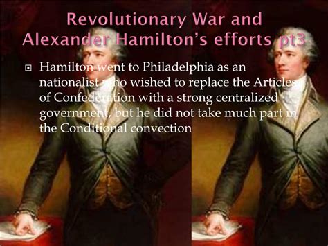 PPT - Alexander Hamilton PowerPoint Presentation, free download - ID:2881139