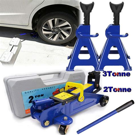 Buy Huini 3 Ton Trolley Jack Stand 2 Tonne Hydraulic Floor Jack Lift