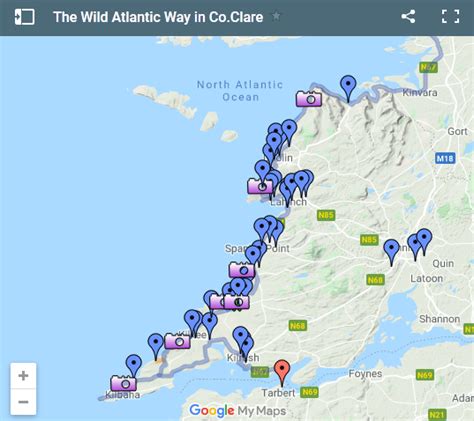 The Wild Atlantic Way In The West Of Clare