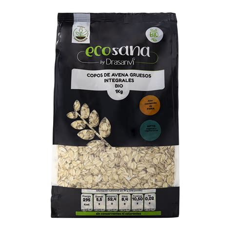 Copos Avena Gruesos Integrales Bio 1 Kg Ecosana Drasanvi