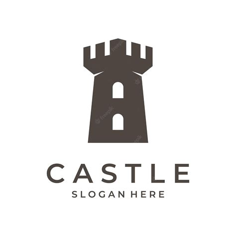 Premium Vector Antique Castle Logo Template Creative Design