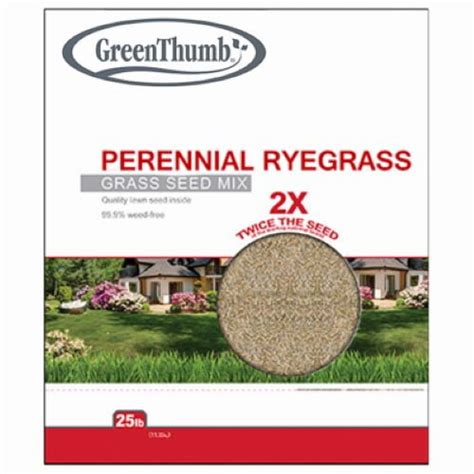 Barenbrug Gtprg25 25 Lb Bag Of Perennial Ryegrass Seed Mix Quantity Of 1