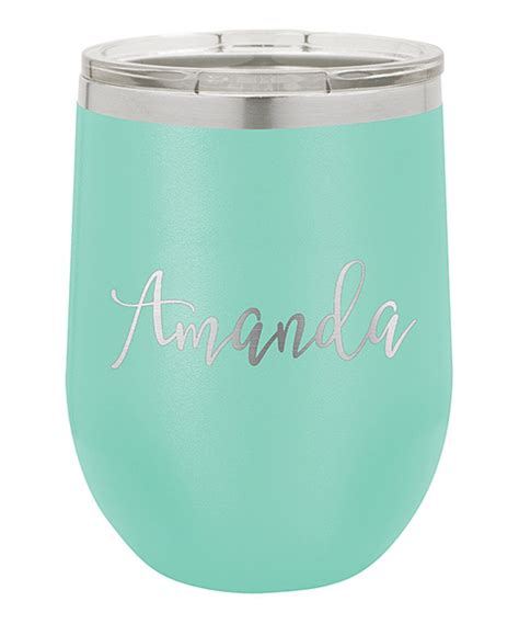 Take A Look At This Teal 12 Oz Amanda Insulated Stemless Wineglass