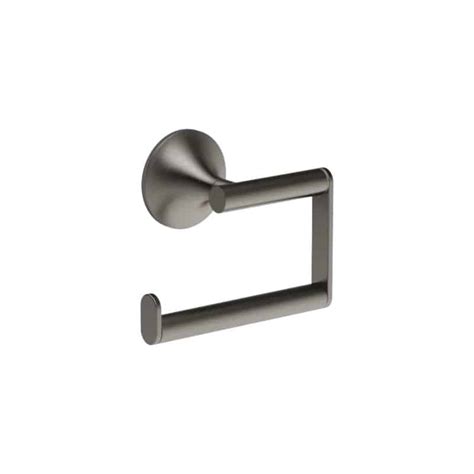 Vaia Toilet Roll Holder Without Cover Dornbracht Brushed Dark