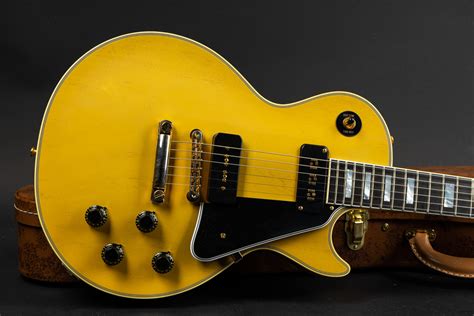 Gibson Custom Shop 1956 Les Paul Custom VOS – TV Yellow (3,8Kg ...