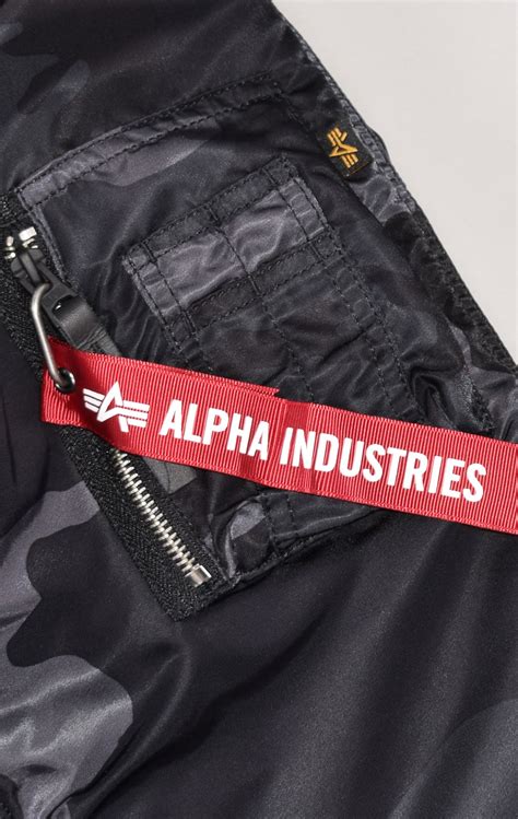 Alpha Industries Slim Fit N B Fw M Black Woodland Camo