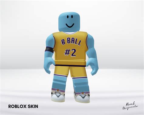 Roblox Basketball Player Yellow Jersey And Shorts Template Etsy