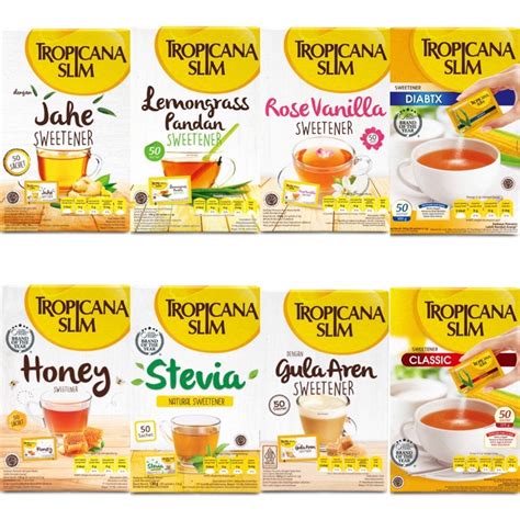 Jual Tropicana Slim Sweetener Sachet Tropicana Slim Sweetener