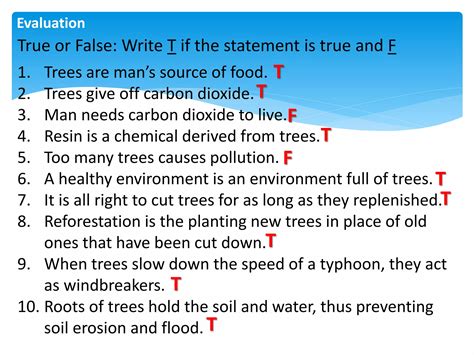 Benefits Derived From Planting Tress And Fruit Bearing Ppt