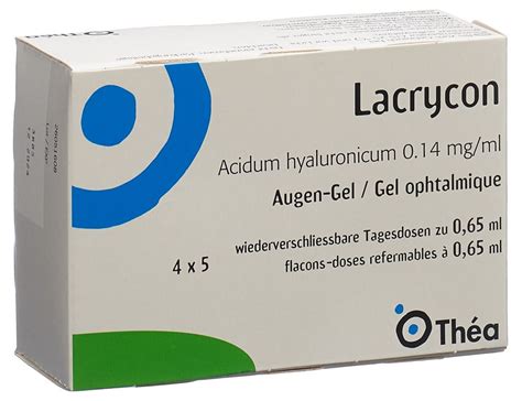 Lacrycon Augengel Tagesdosen Ml Sun Store Apotheke