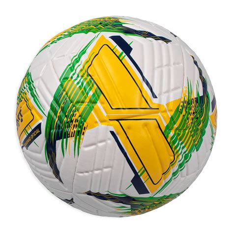 Bola De Futebol Uhlsport Brasil Aerotrack Campo Amarelo