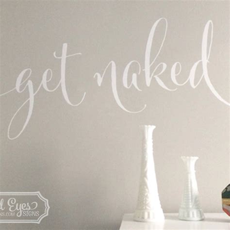 Get Naked Decal Etsy