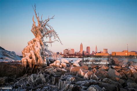 Ice Cold Cleveland High Res Stock Photo Getty Images