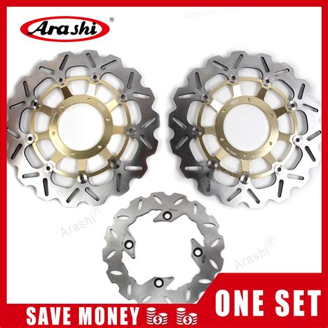 Arashi 1 Set For Honda Cbr600rr 2003 2015 Cnc Front Brake Disks Rear