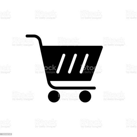 Shopping Cart Icon Vector Illustration Shopping Cart Vector Icon Design