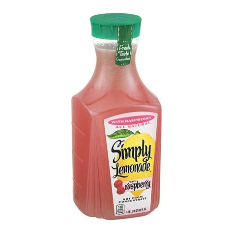 Simply Lemonade With Raspberry Hy Vee Aisles Online Grocery Shopping