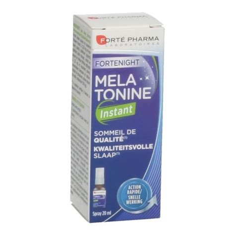 Fortenight Melatonine Instant Spray Ml Apotheek Humblet