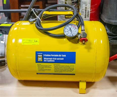 5 Gallon Portable Air Tank 125 Psi