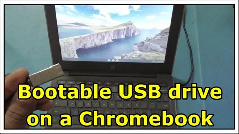 How To Create A Bootable Usb Drive On A Chromebook Chromebook Recovery Utility Youtube