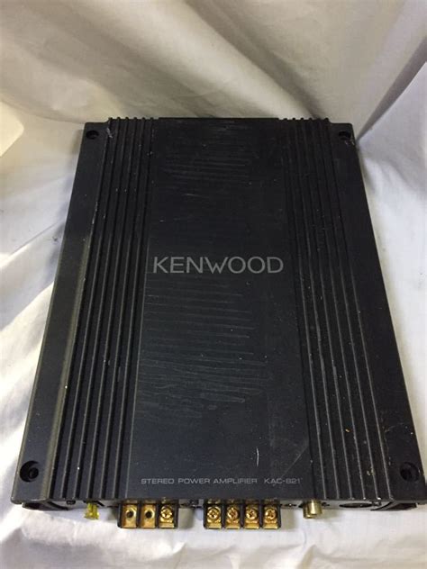 Yahooオークション ケンウッド Kenwood Kac－821 ステ