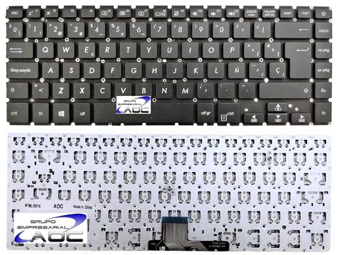 TECLADO ASUS X510 POWER KEY Grupo Empresarial AOC