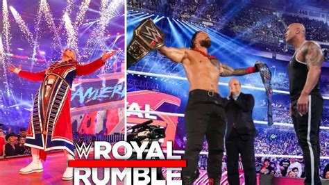 Cody Rhodes Wins Men S Royal Rumble The Rock Returns To Confront