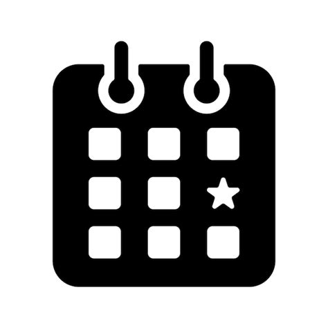 Icono De La Fecha Del Calendario De Administraci N Vector Premium