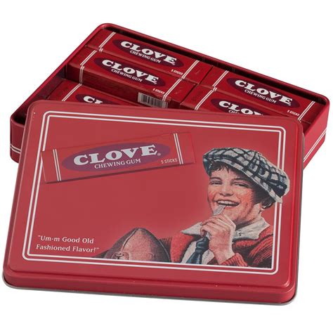 Clove Chewing Gum Tin Retro Chewing Gum Retro Gum Miles Kimball