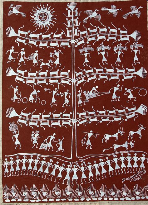 D Source Warli Paintings Documentation Of Warli Art D Source