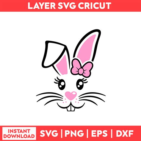 Easter Bunny Girl Svg Bad Bunny Svg Bunny Svg Girl Svg B Inspire