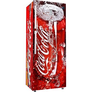 Adesivo Envelopamento Geladeira Coca Cola Lata Shopee Brasil