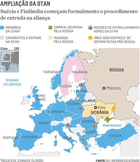 Expansão da Otan na Escandinávia é uma cortesia de Putin leia a análise