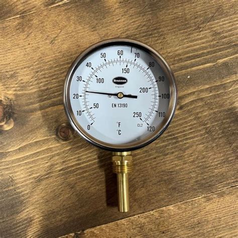 Brannan Dial Thermometer Mm Base Entry Stem C