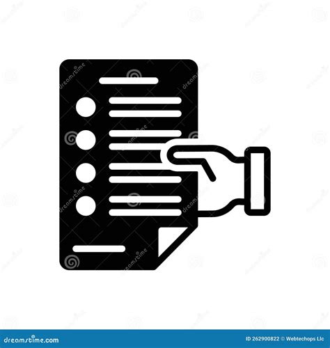 Black Solid Icon For Requesting Implore And Beseech Stock Vector