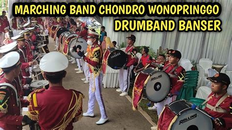 Bikin Hebohmb Chondro Wonopringgo Drumband Banser Mantabbb Youtube