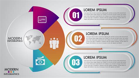 Business infographics template for diagram, graph, presentation and ...