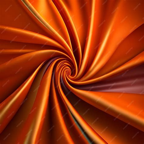 Premium Photo Orange Fabric Texture Background Detail Of Silk Or