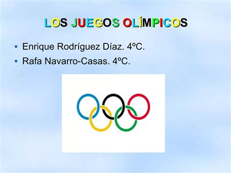 C Fakepath Juegos Olimpicos PPT