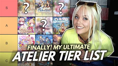 Atelier Tier List Where To Start Entire Game Series Ranked Ircha Gaming Youtube