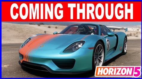 Forza Horizon 5 Coming Through Forzathon Daily Challenges Honk Your