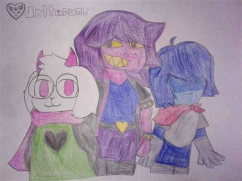 deltarune traditional art  chasedraws  deviantart