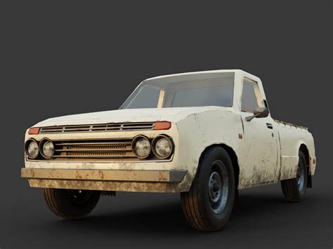 Toyota Hilux Pickup Old - 3D Model by Holy360