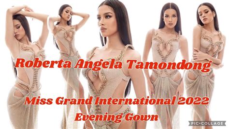 Roberta Angela Tamondong Miss Grand International Evening Gown